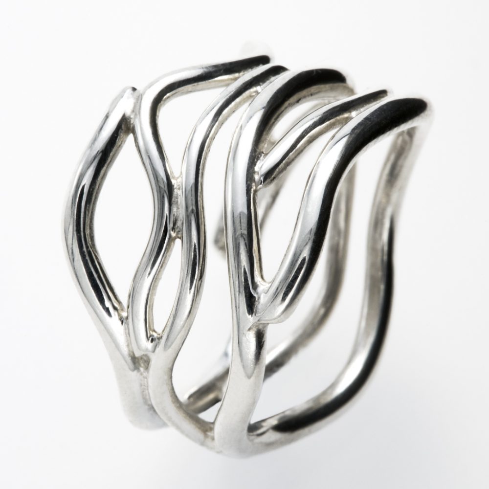 Silver ring "Bára"