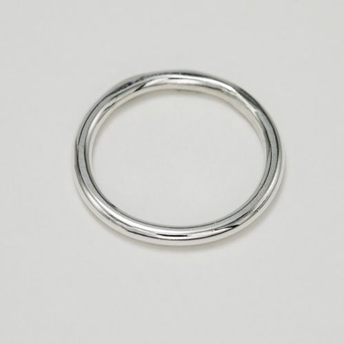 Classic silver ring