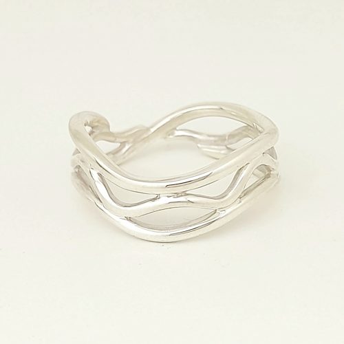 Silver ring "Bára II"